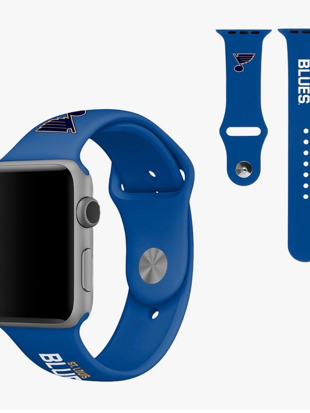 SOAR NHL 42mm Apple Watch Band, St Louis Blues NEW